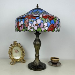 Bordslampa i Tiffany-Stil...