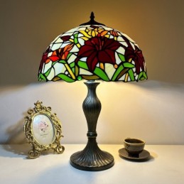 Bordslampa i Tiffany-Stil...