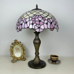 Bordslampa i Tiffany-Stil...