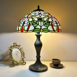Bordslampa i Tiffany-Stil...