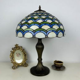 Bordslampa i Tiffany-Stil...