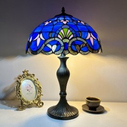 Bordslampa i Tiffany-Stil...