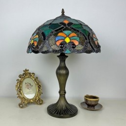 Bordslampa i Tiffany-Stil...