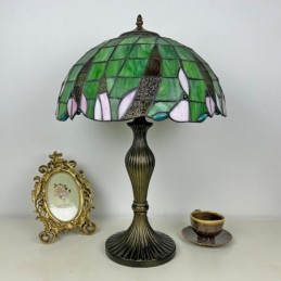 Bordslampa i Tiffany-Stil...