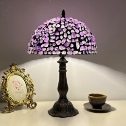 Bordslampa i Tiffany-Stil...