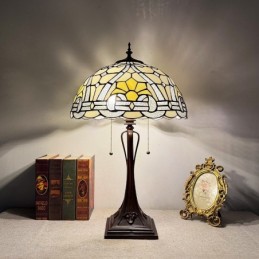 Bordslampa i Tiffany-Stil...