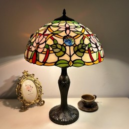 Bordslampa i Tiffany-Stil...