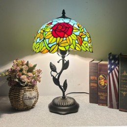 Bordslampa i Tiffany-Stil...