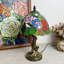 Bordslampa i Tiffany-Stil...