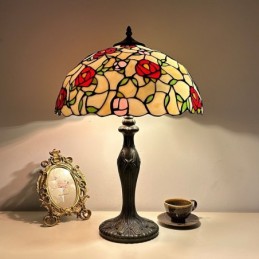 Bordslampa i Tiffany-Stil...