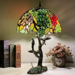 Bordslampa i Tiffany-Stil...