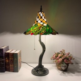 Bordslampa i Tiffany-Stil...