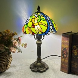 Bordslampa i Tiffany-Stil...