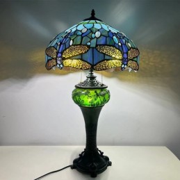 Bordslampa i Tiffany-Stil...