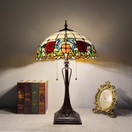 Bordslampa i Tiffany-Stil...