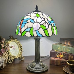 Bordslampa i Tiffany-Stil...
