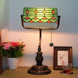 Bordslampa i Tiffany-Stil...