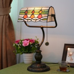 Bordslampa i Tiffany-Stil...