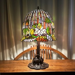 Bordslampa i Tiffany-Stil...