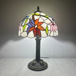 Bordslampa i Tiffany-Stil...
