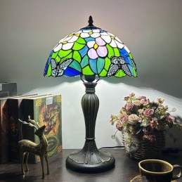 Bordslampa i Tiffany-Stil...