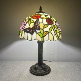 Bordslampa i Tiffany-Stil...