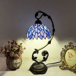 Bordslampa i Tiffany-Stil...