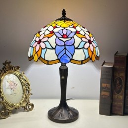 Bordslampa i Tiffany-Stil...