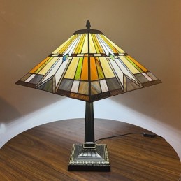 Bordslampa i Tiffany-Stil...