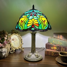 Bordslampa i Tiffany-Stil...