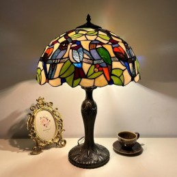 Bordslampa i Tiffany-Stil...