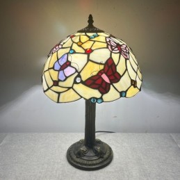 Bordslampa i Tiffany-Stil...