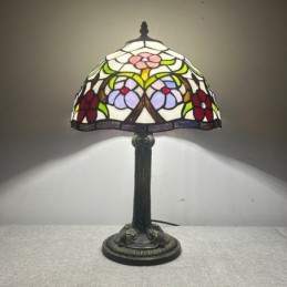 Bordslampa i Tiffany-Stil...