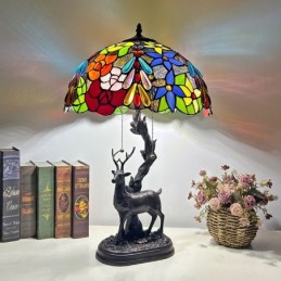 Bordslampa i Tiffany-Stil...
