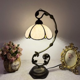 Bordslampa i Tiffany-Stil...