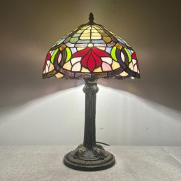 Bordslampa i Tiffany-Stil...