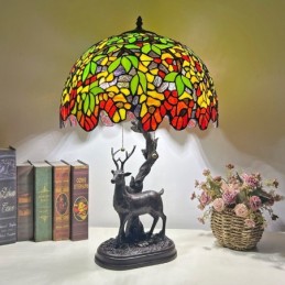 Bordslampa i Tiffany-Stil...