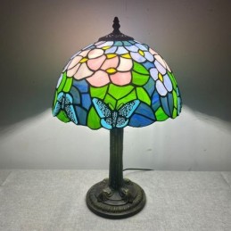 Bordslampa i Tiffany-Stil...