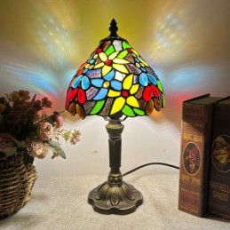 Bordslampa i Tiffany-Stil...