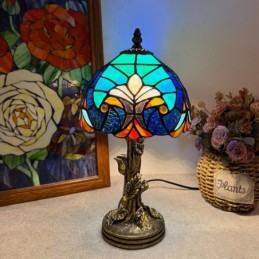 Bordslampa i Tiffany-Stil...