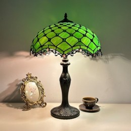 Bordslampa i Tiffany-Stil...