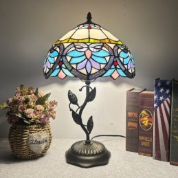 Bordslampa i Tiffany-Stil...