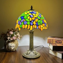 Bordslampa i Tiffany-Stil...