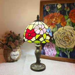Bordslampa i Tiffany-Stil...