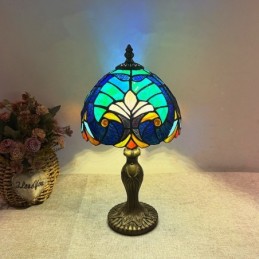 Bordslampa i Tiffany-Stil...