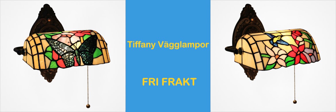 Tiffany Vägglampor